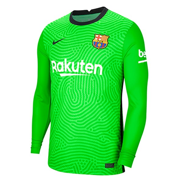 Tailandia Camiseta Barcelona Portero ML 2020-21 Verde